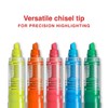STAPLES 674815 Hype! Liquid Highlighters Chisel Tip Assorted Dozen (14598)