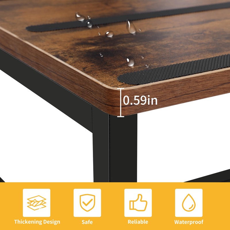 Wooden Step Stools for Non-Slip Rubber Feet, Heavy Duty Stepping