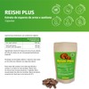 Reishi Sporen Extrakt mit Olivenblatt-Extrakt (40% Oleuropein) Kapseln, Vegan (360