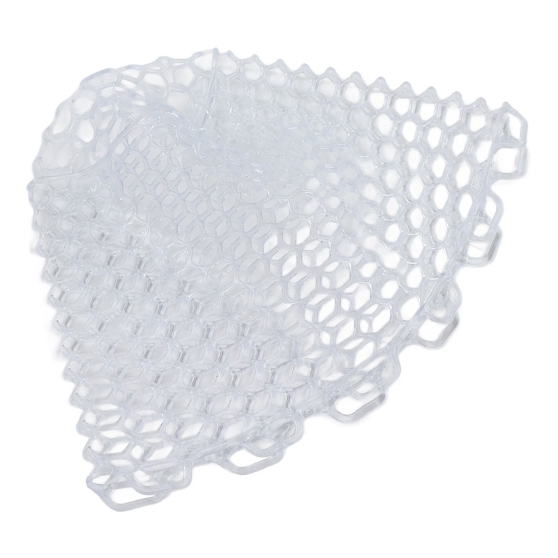 Fly Fishing Landing Net Collapsible Clear Rubber Replacement Bag for
