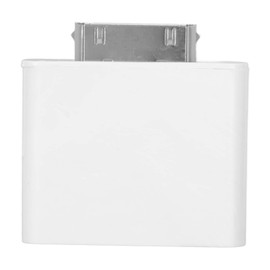 Generic Bluetooth Adapter, 30 Pin Bluetooth 5.0 Wireless 2.42-2.480GHz Adapter Receive Portable Compact Speakers Accessories, for Home Office Classroom (White)