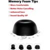 Memory Foam Tips Compatible with AirPods Pro 2nd gen. and