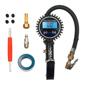 FPXAIR Digital Tire Inflator: FPX-9100, Car Tire Inflator Kit with Tire Gauge, Automotive Tools
