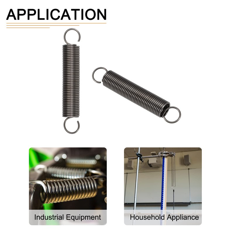 DTGN 2x20x120mm (WxODxL) Extension Springs for Residential Repair Machinery Spring
