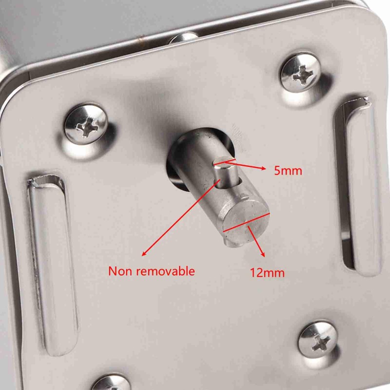 GLOGLOW Barbecue Motor, Stainless Steel BBQ Rotisserie Motor Electric Roaster