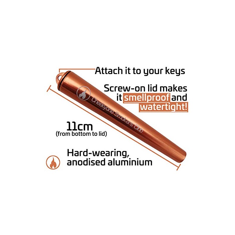 Cheeky One Smokers Club Metal King Size Joint Tube cig