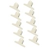 10Pcs Hinge Clips Large Metal Hinge Binder Clips for Paper