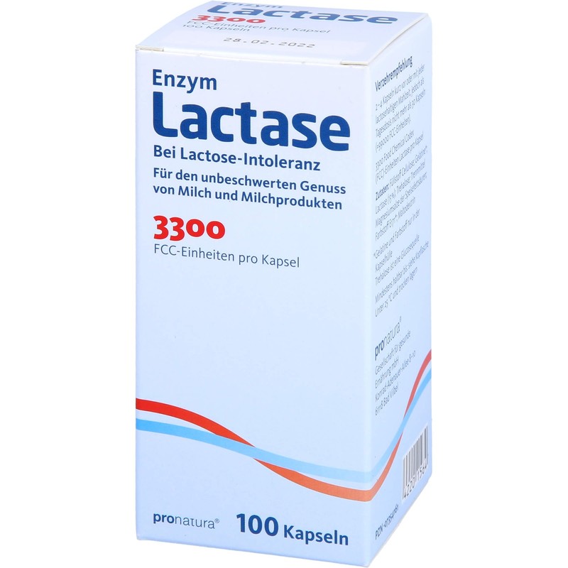 Lactase 3,300 FCC 200 mg Capsules
