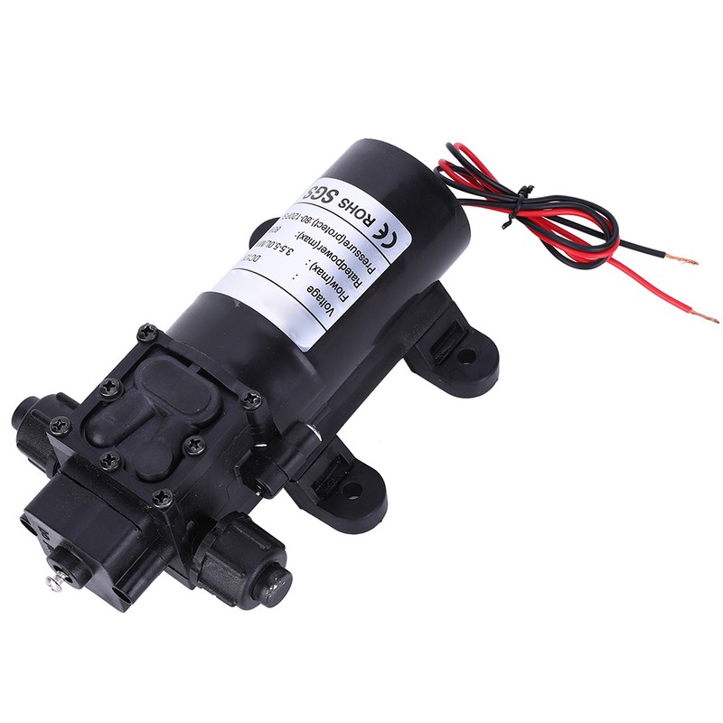 Backflow Diaphragm Pump Mini Self Priming G1/2 DC12V FL3210H-80W 10mm