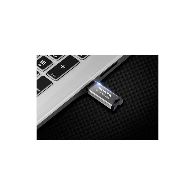ADATA 64 GB Memoria Flash USB 2.0 Color Plata con