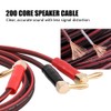 HI-FI Pure Copper Speaker Cable Right Angle L Type Banana