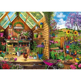 Ravensburger Gardener's Getaway 300 Piece Large Format Jigsaw Puzzle for Adults - 16787 - Every Piece is Unique, Softclick Technology Means Pieces Fit Together Perfectly