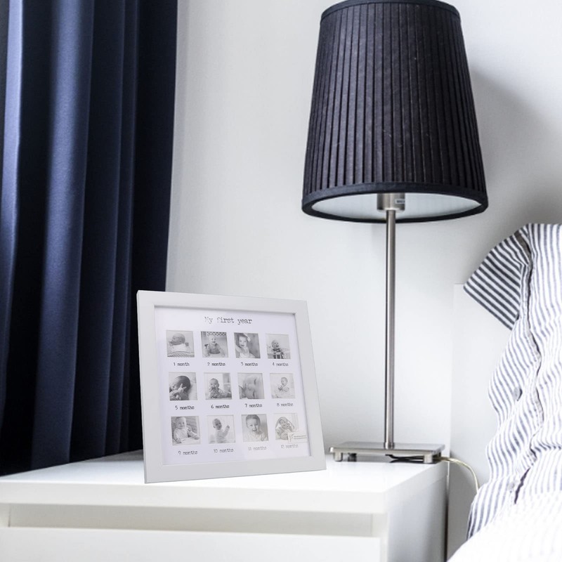 Fdit 12 Months Baby First Year Photo Frame, Baby First
