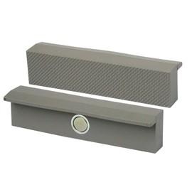 Heuer 107120 Vice Jaw/Jaw Protectors Planparallel | Square with Built-in Special Magnets, Fits Vice 120 mm/Material: Polyurethane