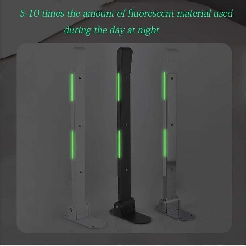 WWWHZGYS Toilet Grab Bars,Flip up Grab Bars for Bathroom,Folding Grab