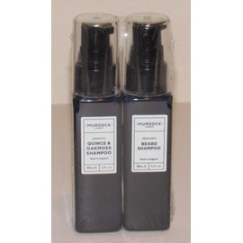 Murdock Quince & Oakmoss Shampoo 1.7 Oz + Beard Shampoo Travel Size Set SEALED