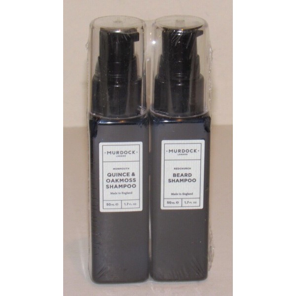 Murdock Quince & Oakmoss Shampoo 1.7 Oz + Beard Shampoo