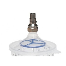 Colad Snap Lid System Paint Gun Adapter (9370A13, Silver)