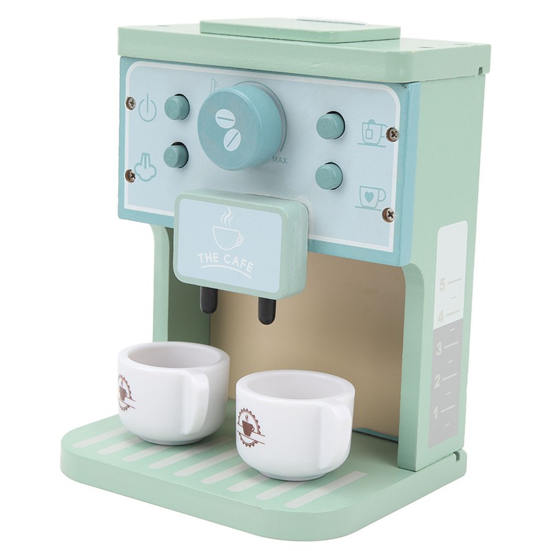 Coffee Maker Toy Fun Early Education Simulation Milk Cups Round