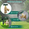 Dreyoo Outdoor Faucet Handles 3/8 in 12 Point, Green Oval