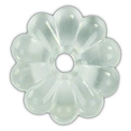 JR Products 20465 Plastic Rosette, Pack of 14 - Clear
