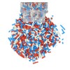 Mystic Sprinkles Patriotic Pride Jimmies Sprinkles 3.2 oz Bottle
