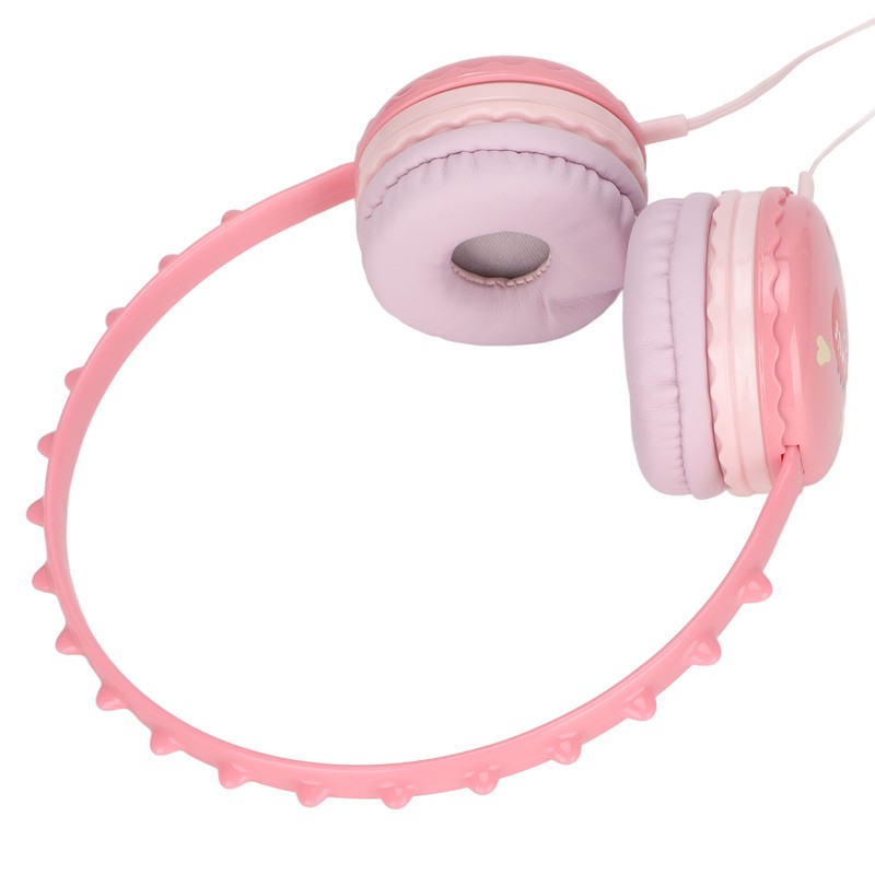 Kids Wired Headphone 3.5mm Jack Stereo Adjustable Headband Cute Child