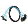 6Gbps SATA III Data Cable 7 Pin Female Straight to
