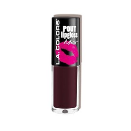 L.A. COLORS Pout Matte Lipgloss, Kiss & Tell CLG633