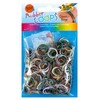 folia 339589 Rubber Loops Camouflage 500 Rubber Bands Including 25