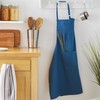 DII Kitchen Collection, Cotton, Blue, Chef Apron