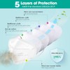 LEMENT KN95 Face Masks,100 Pack Breathable Cup Dust Disposable Masks