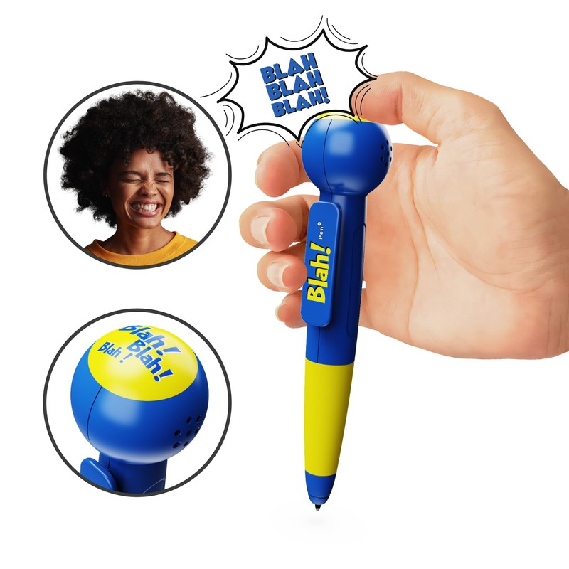 Talkie Toys Products Blah Pen - 12 Hilarious Blah Sayings