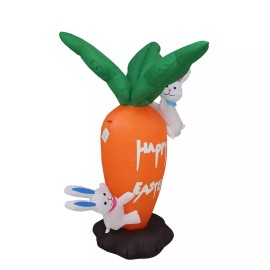 Impact Canopy Inflatable Outdoor Easter Decoration, Easter Bunnies with Giant...
