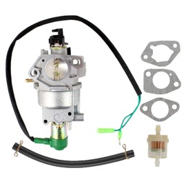 Carburetor for DeWALT DG4300 DG4400B DXGN4500 DG6000 DG6000E DXGN6000 DG6300B DG6000E DG6300BC 4300 4400 5500 6000 6300 7000 7200 Watt 389cc 420cc 13hp Generator Auto Chock