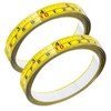 Pisman Self Adhesive Measure Tape, Left to Right Adhesive Tape
