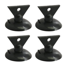 TopHomer Black 35 mm, Pack of 4 GU10 Removal Tool with Suction Cups, Bulb Replacement and Changer Kit, Strong Suction Safety Sucker for Mini Track Lights, High Ceilings