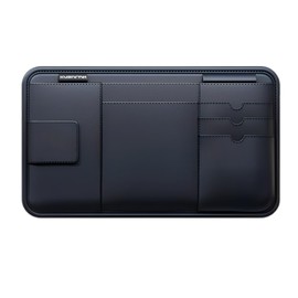 seizar Visor Storage, Car Card Holder, Car Sunglasses Storage, Car, Glasses Holder, Accessory Case, Abrasion Resistant, Easy to Install, Suitable for All Vehicles, Black