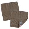 Hotels Imabari Towel, Handkerchief Towel, 2 Pieces, Mocha Brown, Made