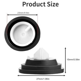 2pcs Cistern Water Flush Toilet Seal Membrane Seal Side Entry Cistern Float Cistern Seal