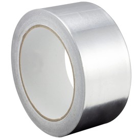Aluminium Tape, High Quality, Heavy Duty Tape by Gocableties. Silver