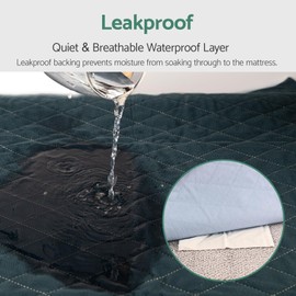 CoolShields Waterproof Bed Pads, 60" x 36" Washable Reusable Mattress Protector Bedwetting Pad for Incontinence