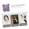 SAFIGLE 5Pairs Faux Lashes Creative Artificial Eyelashes for Stunning Eye