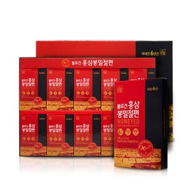홍삼봉밀절편 홍삼절편 절편홍삼 6년근 온가족간식 Red Ginseng Slice Snack - 6-Year-Old Red Ginseng For the Whole Family