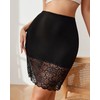 Banamic Half Slips for Women Underskirt Short Mini Skirt Floral