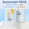 Sunscreen Stick SPF 50 - Solid Sunblock Balm for Face