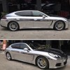 LZLRUN 1FT x 10FT Gloss Chrome Mirror Vinyl Wrap Adhesive