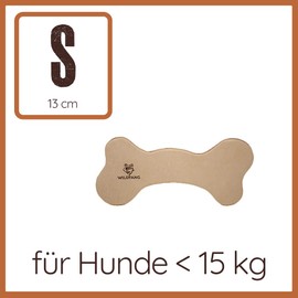 Wildfang® Leather Bones for Dogs | Dental Care, Snack & chew Toys | Leather Chewing Bones