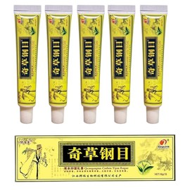 Vendedor Oficial - Crema Herbal China - Alivio Natural Para Problemas De La Piel - Paquete De 5
