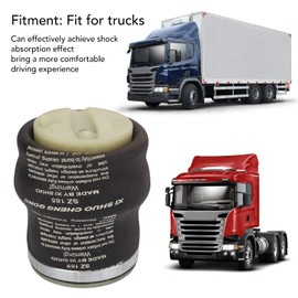 EVGATSAUTO Seat Air Springs, Bellow Strut Air Suspension Spring Bag Professional Air Bellows Seat Shock Absorption Part for Trucks